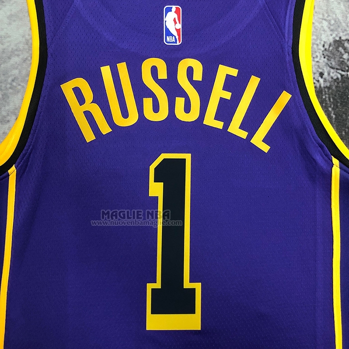 Maglia
 NO 1 Los Angeles Lakers Statement 2022-23 Viola
 D'Angelo Russell